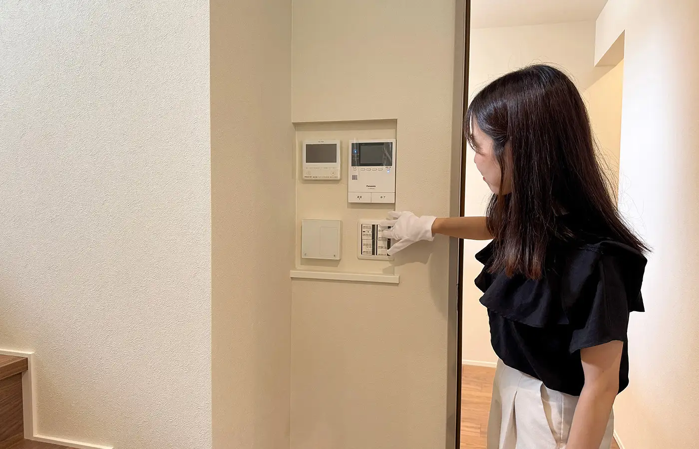 電気をつける
