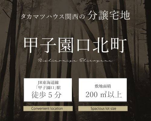 甲子園口北町 分譲宅地