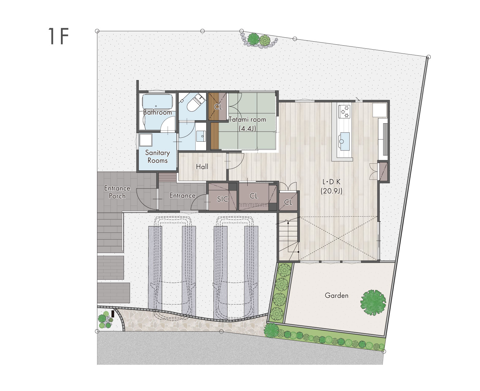 1F